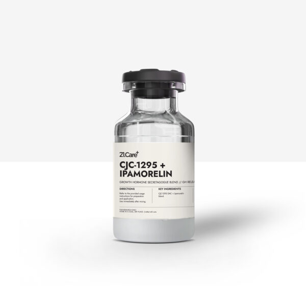 CJC-1295 + Ipamorelin — Stack GH | Double Stimulation Synergique de l'Hormone de Croissance