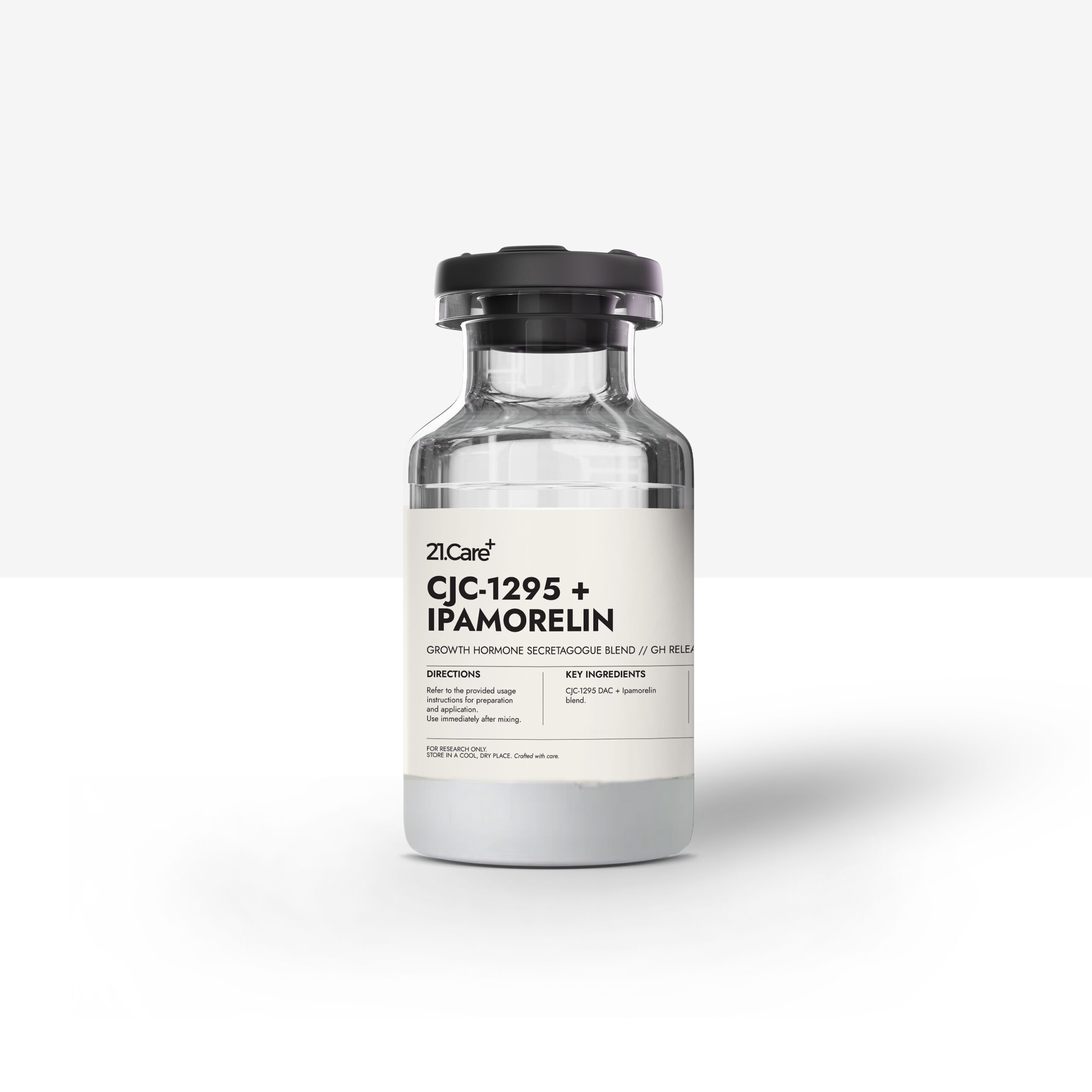 CJC-1295 + Ipamorelin — Stack GH | Double Stimulation Synergique de l